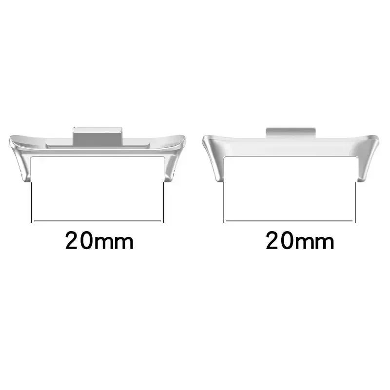 1pair Adapter For Redmi Watch 4 Watchband Strap Connector Bracelet 316L Stainless Steel Accessories