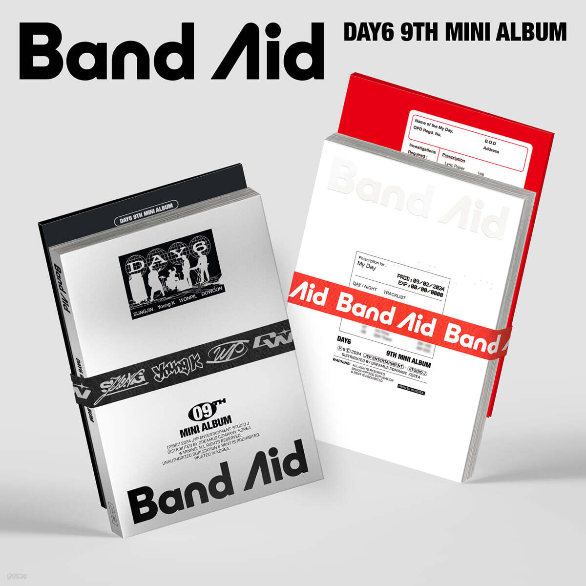 DAY6 - 9th Mini Album: Band Aid