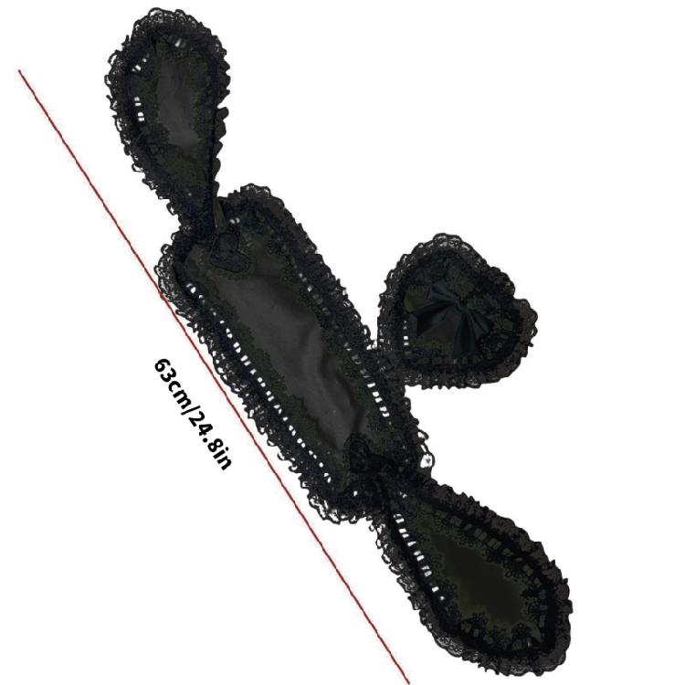 Adorkable Headbands Cartoon Rabbits Hair Hoop Eye-catching Headpiece Headwear for Halloween Role Play