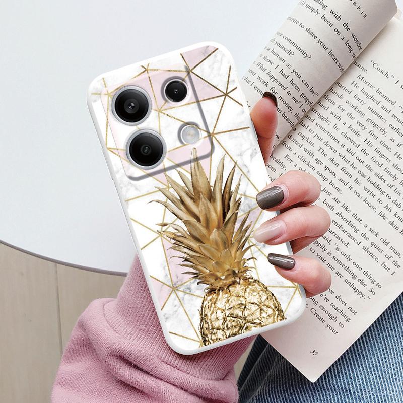 Luxury Case For Redmi Note 13 Pro 4G 5G Fundas Marble Fashion Pattern Soft TPU Protection Cover For Xiaomi Redmi Note14 Pro Capa