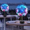 19LED Solar Ground Pendant Lamps 8 Modes Starburst Lamp LED Hanging Chandeliers  Christmas