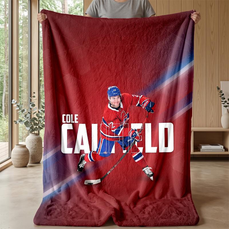 Montreal Canadiens Flanell Fleece Decke Gemütlich Warm Überwurfdecke für Sofa Bett Reise Ganzjahresgebrauch