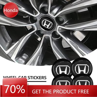 2025 Car New Honda 56MM Car Wheel Center Hub Cap Logo Stickers Rim Emblem Car Styling For Honda Civci CRV Accord Mugen Prelude F
