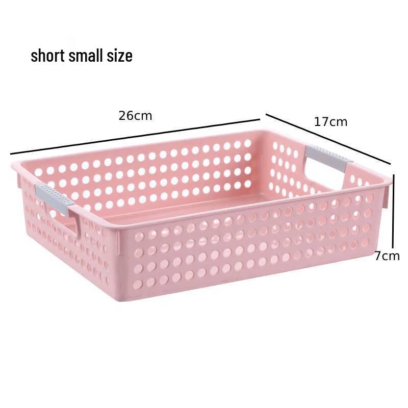 LIJIA FITMENT Desktop File & Book Storage Basket