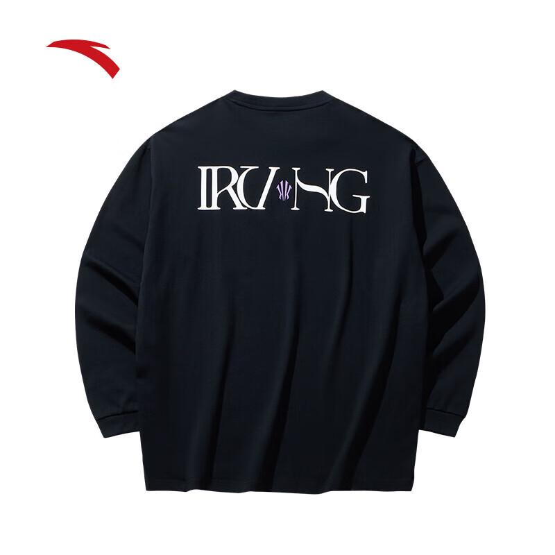 Anta Kyrie Irving Series American Loose Knit Long Sleeve T-Shirt
