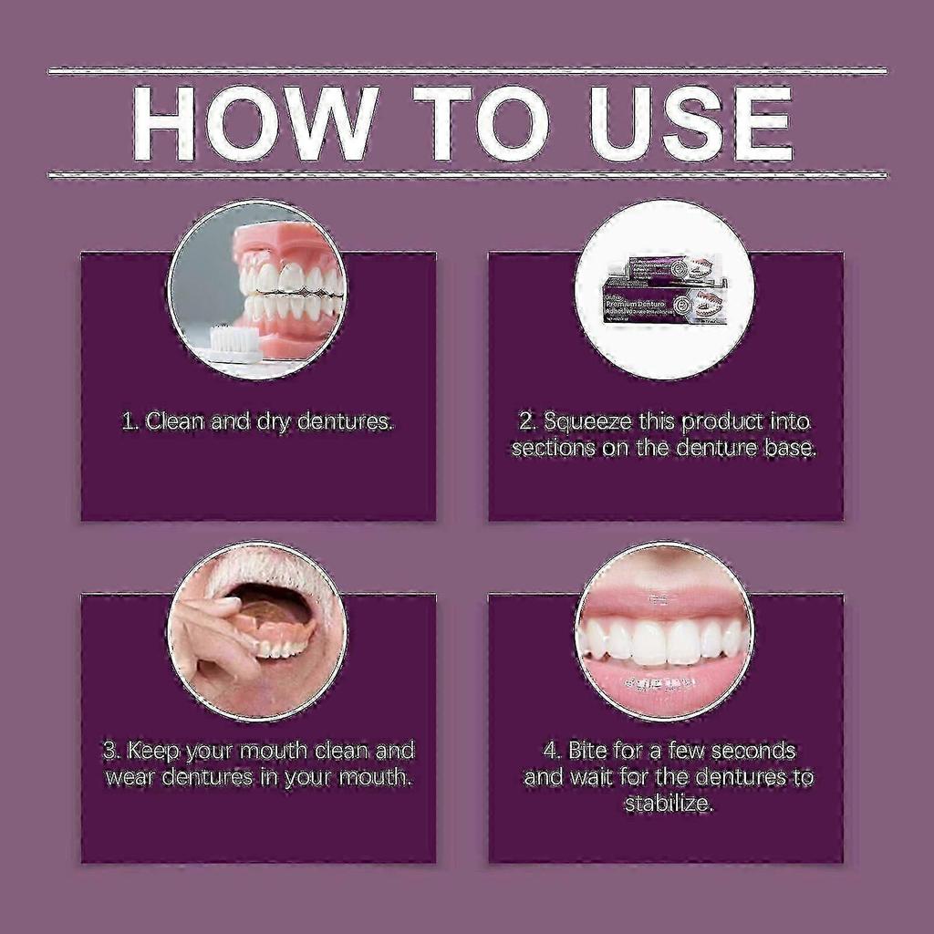 Extra Strong Thermoplastic Adhesive for Dental Use, 1~5x Long-Lasting Hold