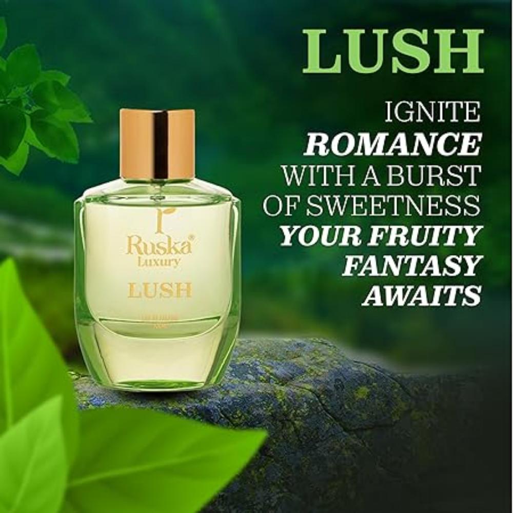 Unisex parfum LUSH, 100 ml | Kvetinový, drevitý a pižmový parfum v spreji | Dlhotrvajúci parfum pre mužov a ženy |