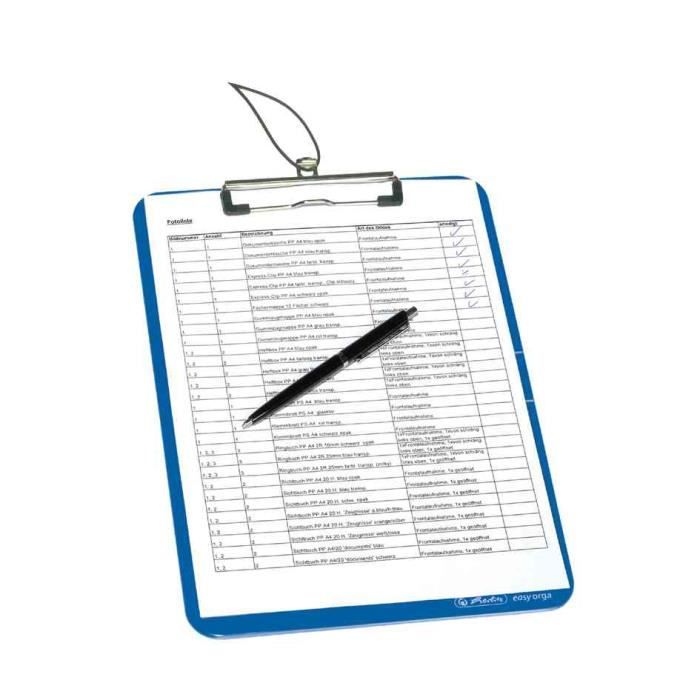 Porte-bloc easy orga to go, format A4, baie opaque