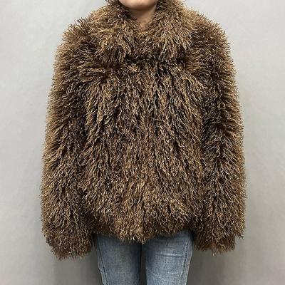 Winter Damen Kunstpelz Fleece Mantel 2025 - Europäischer & Amerikanischer Stil Lammfellimitat Oberteil
