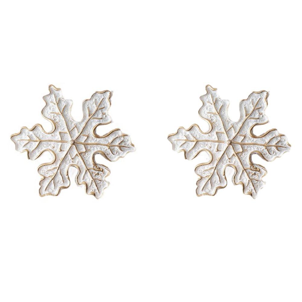 2 Pcs Waterproof Xmas Refrigerator Sticker Handmade Christmas Tree Ornaments  Christma Gift