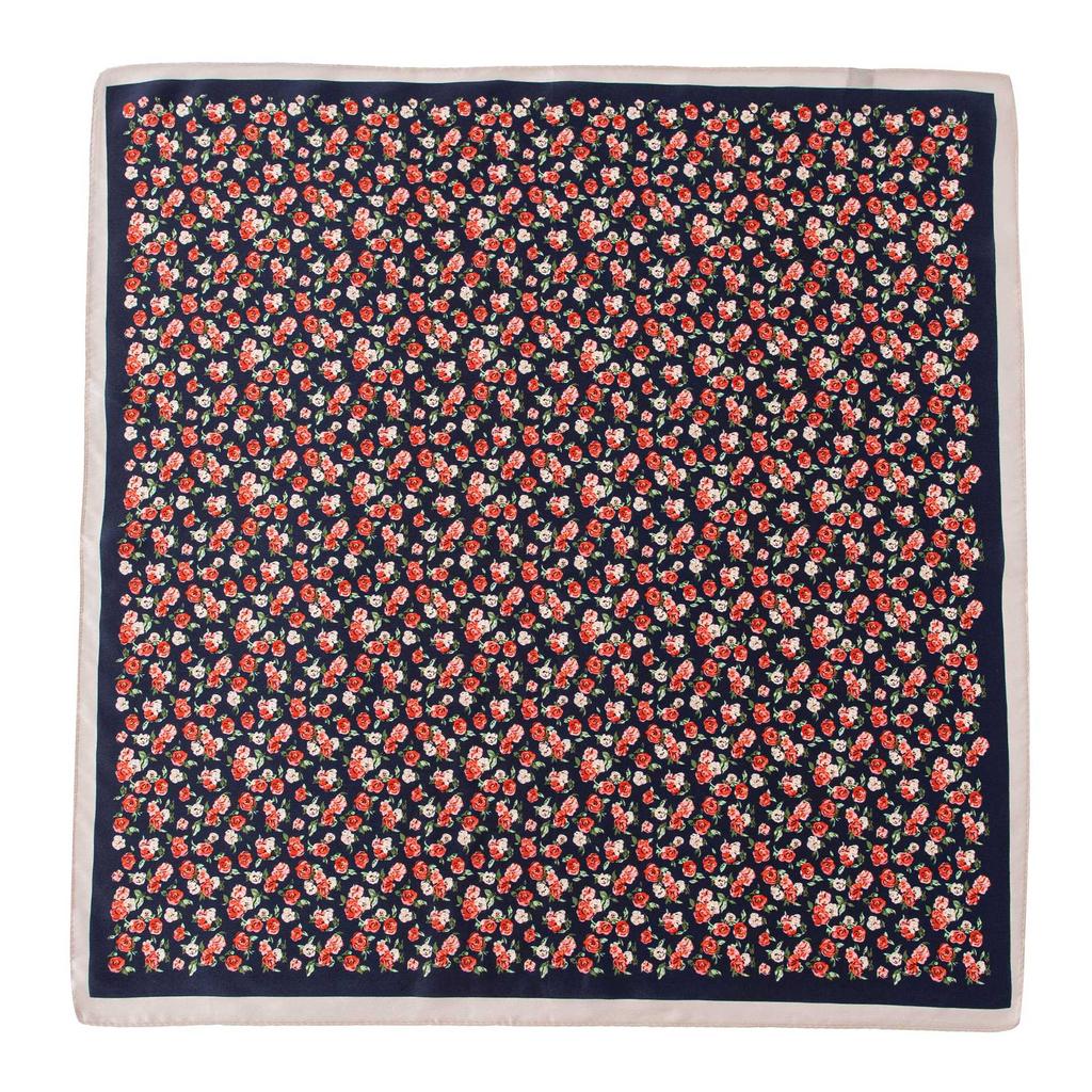 53*53CM 100% morušový hedvábný čtvercový šátek Olejomalba Luxusní šátky Šátek na opalování Šátek Nákrčník Dárek