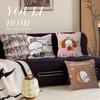 M-MashiMaro Anime Cartoon Office Cushion Pillowcase Car Cushion Cover45X45CM Lumbar Pillowcase Sofa Pillowcover