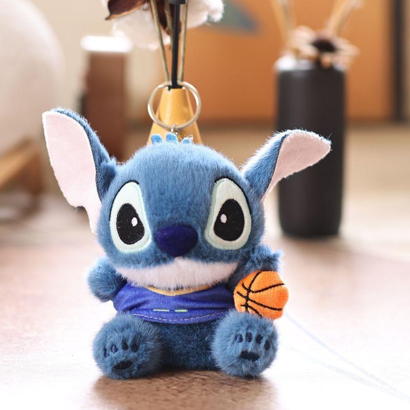 Basketball Handheld Cute Football With Jersey Plush Toy Keychain Kids For