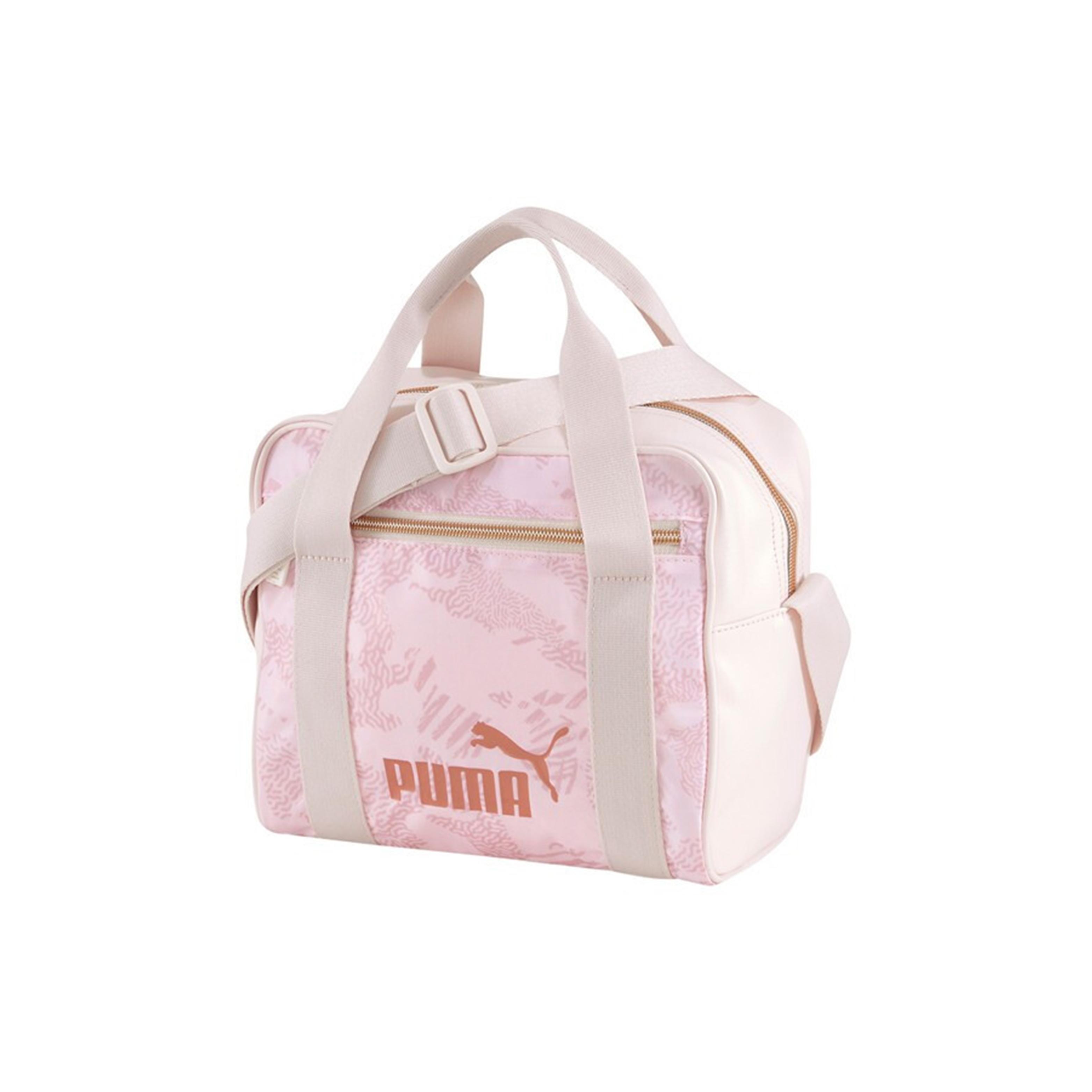 

New PUMA Artificial Leather Handbag Crossbody Bag Shoulder Bag Regular Women s Pink 076972-02 22.6*8.9*21.1CM