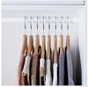 IKEA BUMERANG Naturalny 30167102 Zestaw 8 wieszaków na ubrania