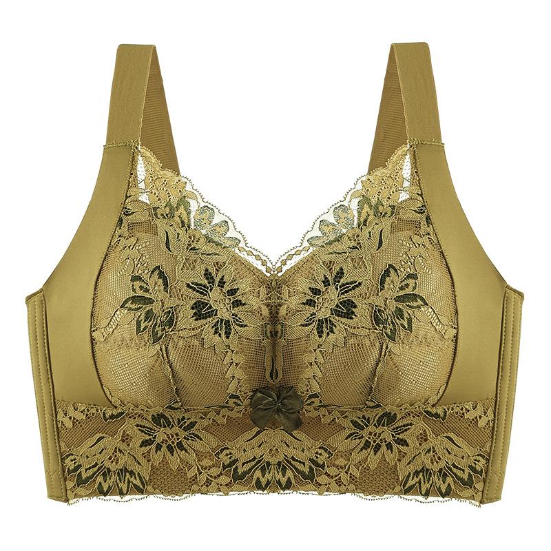 Adjustable Lingerie for Women Anti Sagging Side Cinched Accessory Bra Thin Without Steel Ring Bra