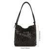 Sparkly Sequin Korean Style Shoulder Bag for Women, Fashion Trendy Underarm Purse, Chic Tote Bag for Daily Outing