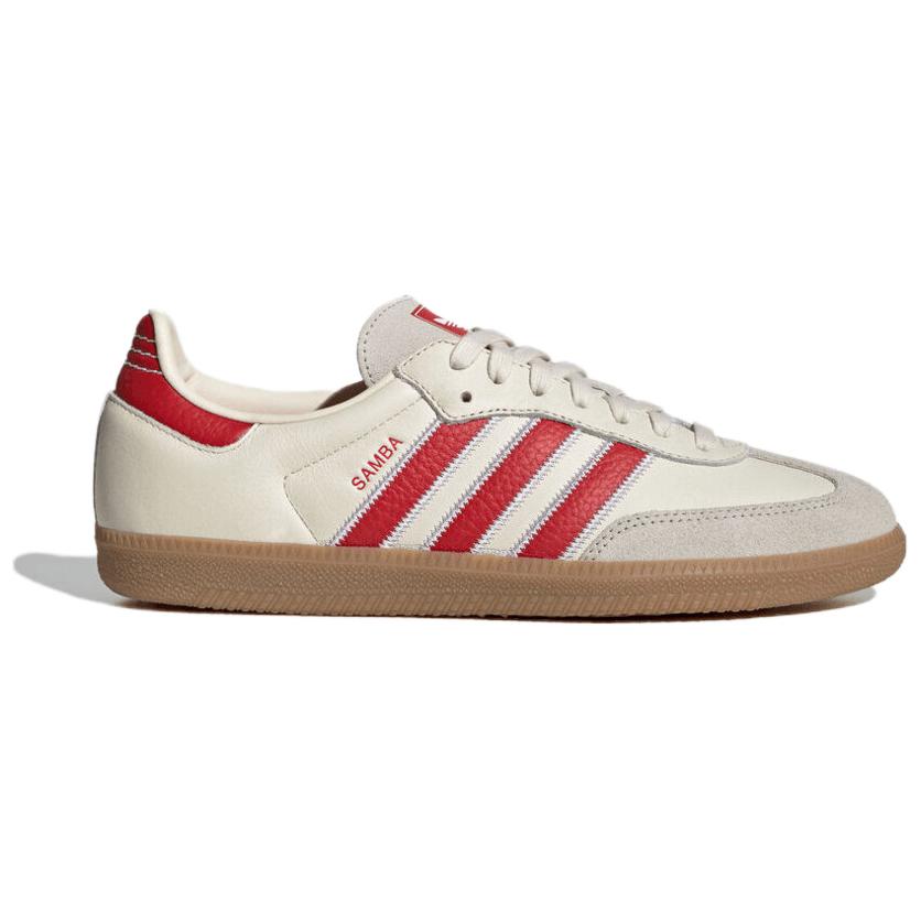 Men's Sneakers adidas Samba OG 'Off White Better Scarlet Gum'