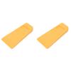 Spiked Tree Felling Wedges Felled Chock Tree Cutting Wedge Plastic Cleaving Chainsaw Wedges Safe Logging Wedge Woodcutting Tools