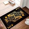 Playing Card Area Mat Outdoor Entrance Floor Decorative Washable Carpet Non-slip Easy To Clean Rug Wrinkle-Resistant Doormat