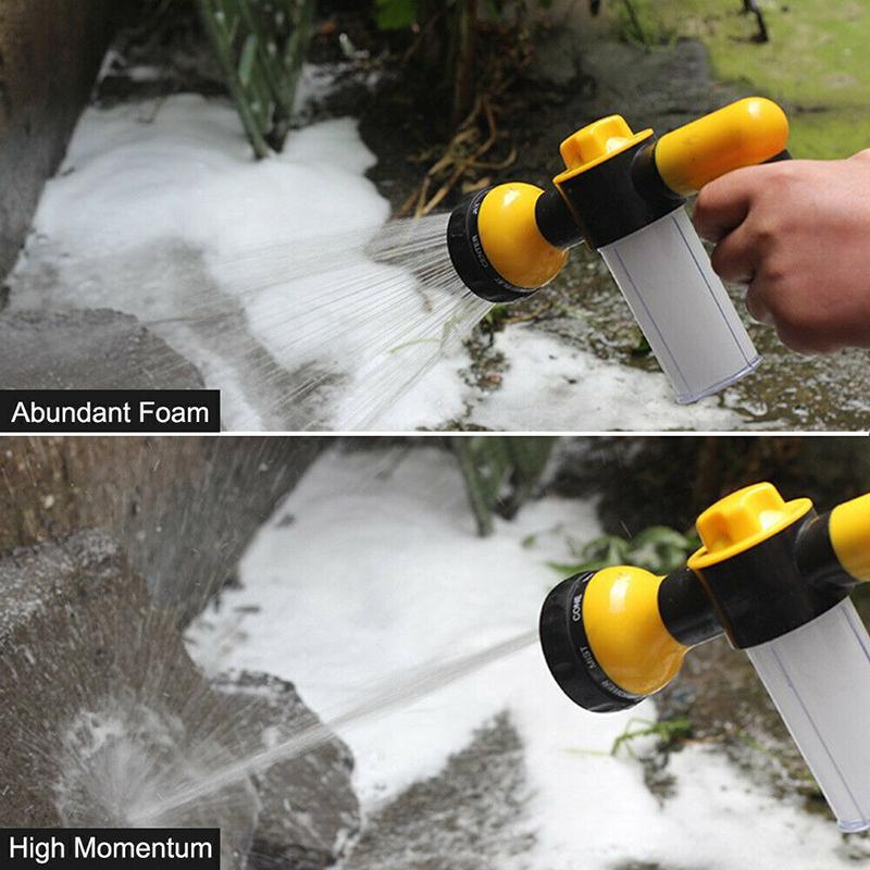 Foam Sprayer Garden Water Hose Foam Nozzle Soap Dispenser Gun Tool for Car Auto