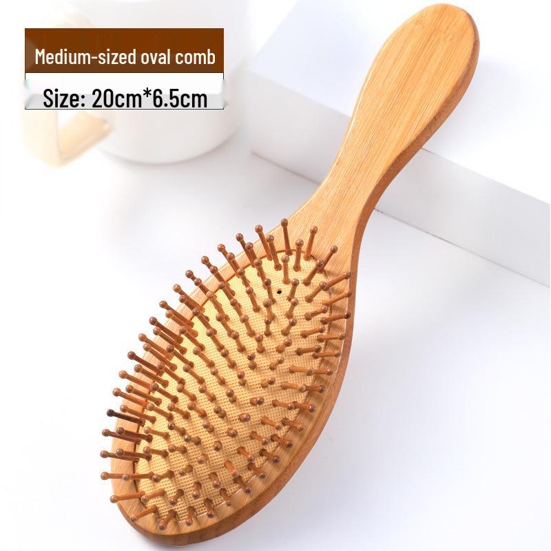 Bamboo Air Cushion Scalp Massage Comb for Women