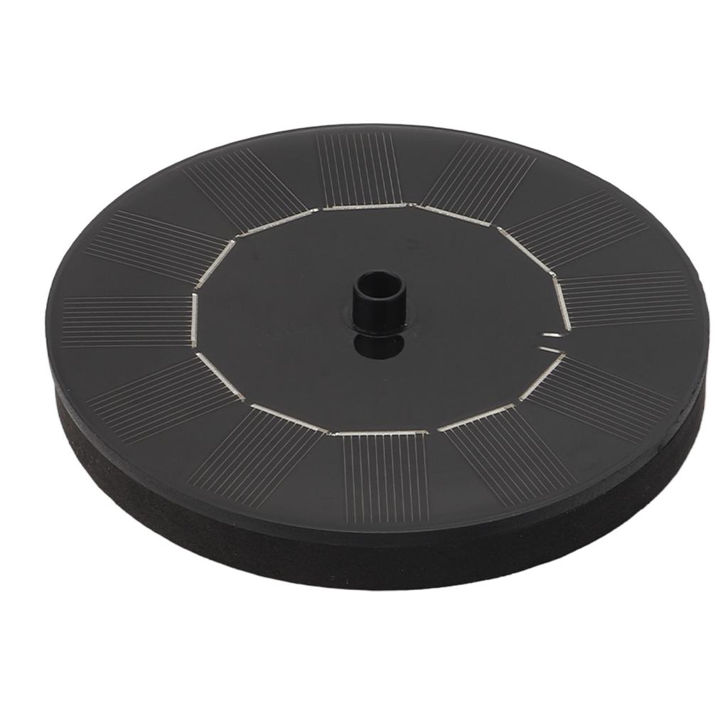 Solar Fountain Pump Water Spray Accessory Set Kit with 7Pcs Nozzle for Bird Bath Garden