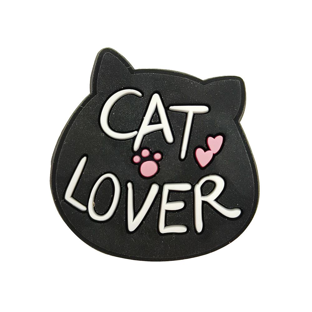Cute Cartoon Cat Shoe Charms: Soft DIY Accessories for Garden Shoes