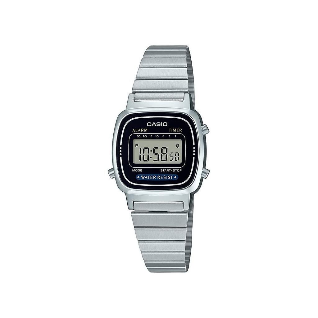 Casio Wristwatch Collection LA670WA-1A2JF Ladies Silver