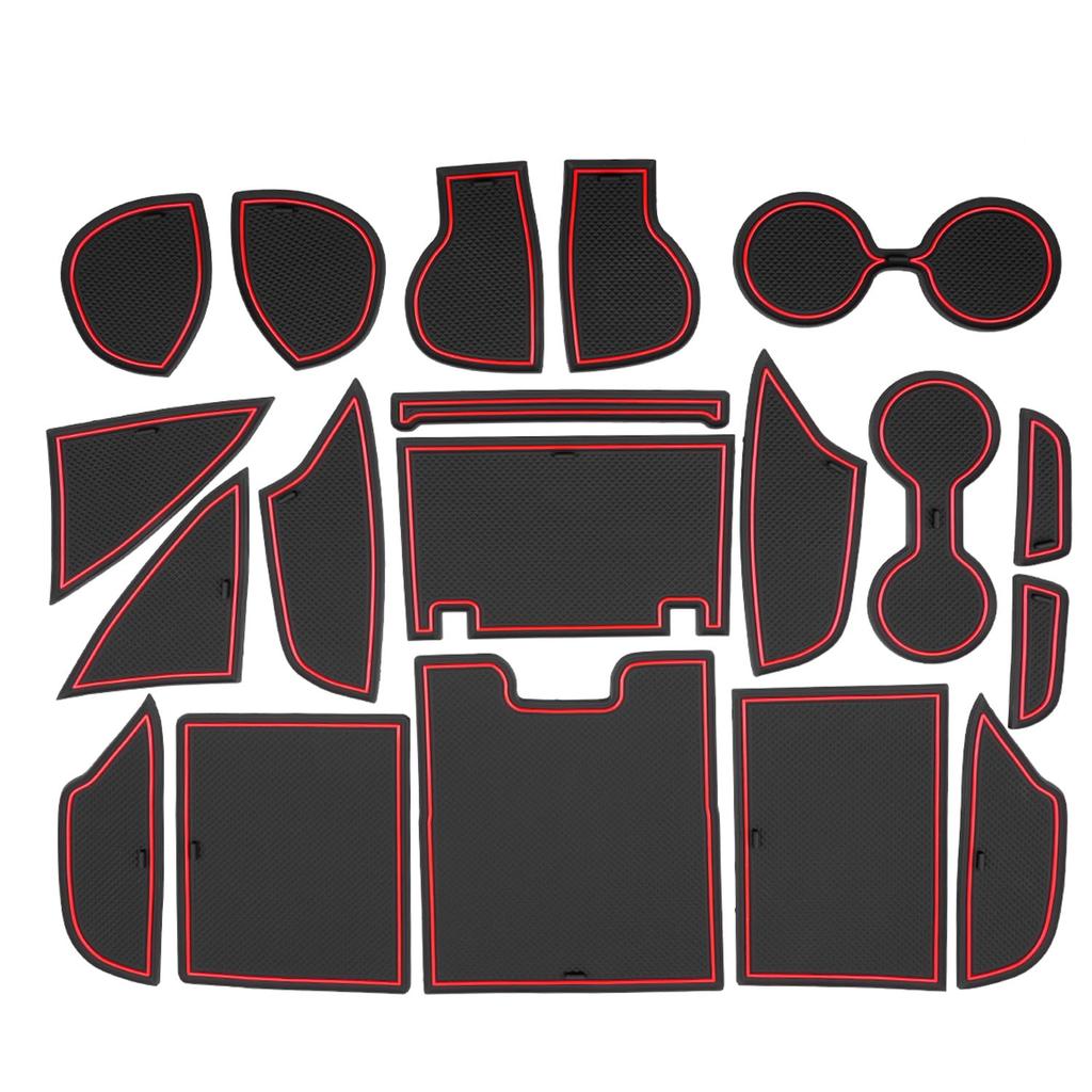 Ruiya New Toyota Prius 60 Prius 60 Series Interior Rubber Z Grade Door Pocket Accessory Pocket Scratch Noise Custom Part Mats, Exclusive, Mats,