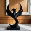3D Geprinte Feniks Figuur Modern Minimalistisch Abstract Feniks Beeld Sculptuur Bureau Decoratie voor Huis Kantoor Woonkamer