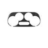 Carbon Fiber Car Front Manual Climate Control Panel Cover For Fiat 500 2012-15