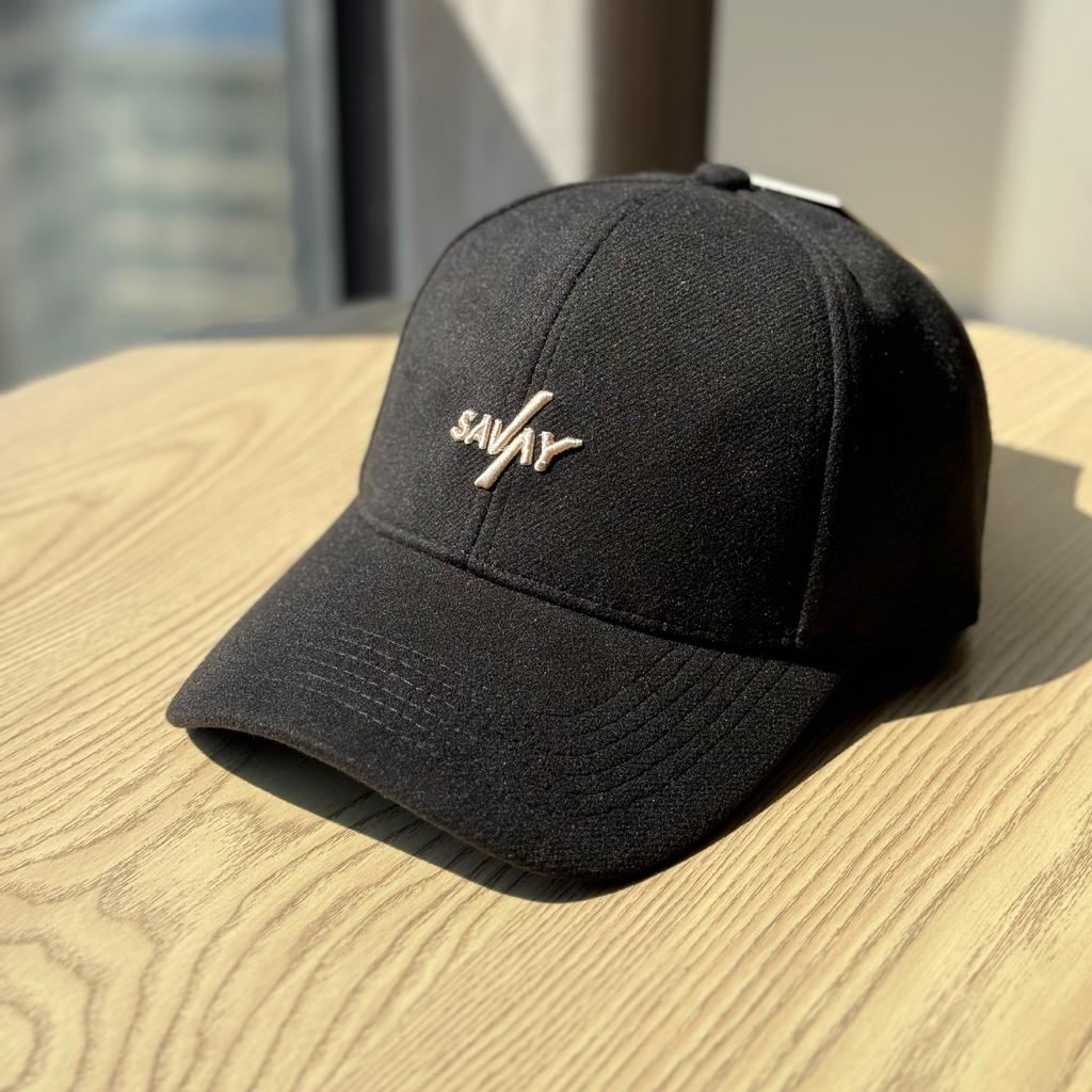 Korean Version of The New Versatile Letter Embroidered Woolen Baseball Cap Autumn and Winter Warm and Fashionable Sun Visor Duck Cap for Men and Women