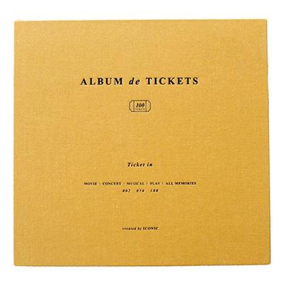 Iconic Ticket Book V.4, Mustard, 1
