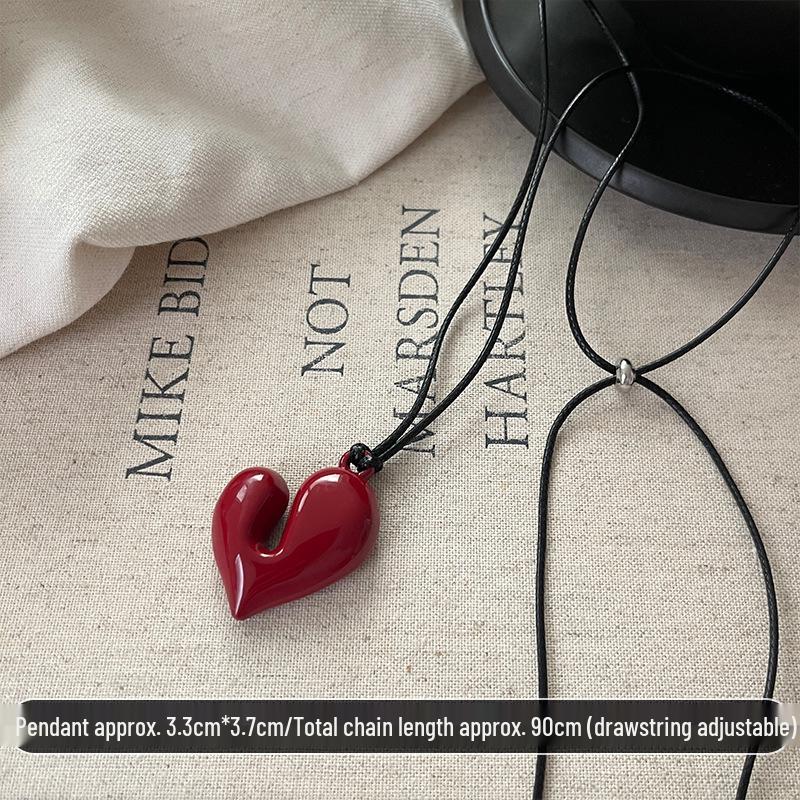 

2025 Шарм-подвеска в виде вишневого сердца - Милые маленькие аксессуары-украшения