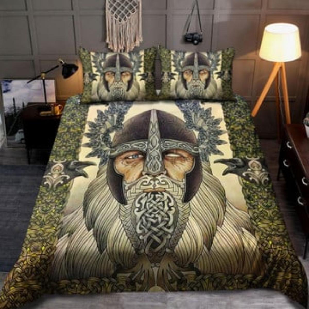 Текстиль для дома Tmarc Tee Viking Fenrir Wolf Комплект постельного белья Пододеяльник Постельный комплект Single 135x200cm