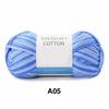 Dyed Yarn for Crocheting Knitting Cotton Yarn for DIY Craft Mixed Color Cotton Yarn for Handmade Hat Crochet Supplies
