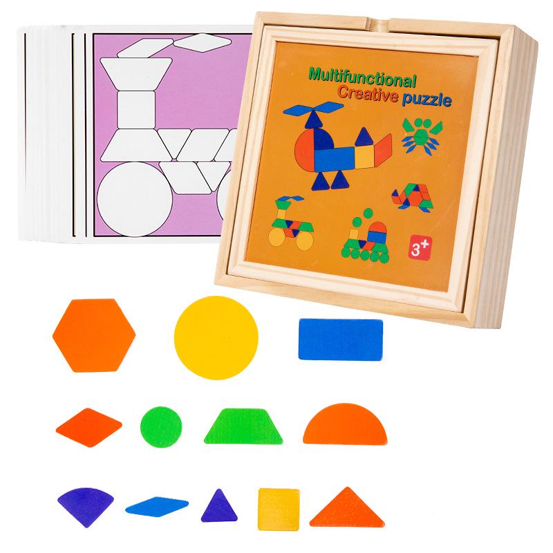 Magnetic Tangram Puzzle for Kids Ages 3-6 | Educational Toy & Birthday Gift