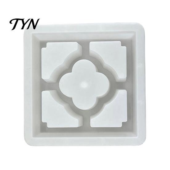 Garden Path Maker Mold Plastic Stepping Stones Mold, Reusable Concrete for Walkway Maker, Durable DIY Casting Creative Cement Yard Patio Decor,