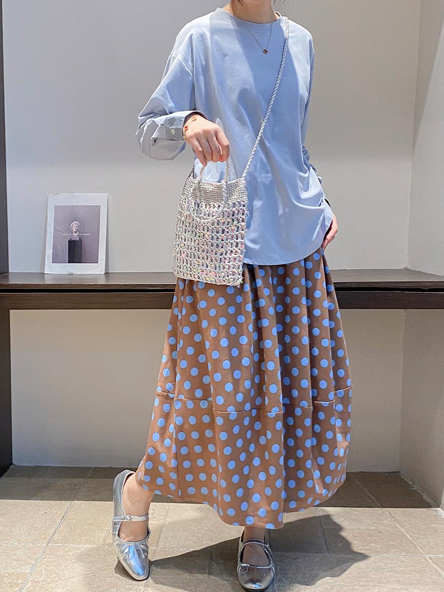 

Sucheng Layered Long Sleeve Round Neck Pure Cotton T-Shirt M (105-125 lbs)