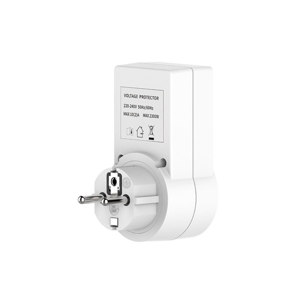 EU/UK Plug Automatic Voltage Protector Socket Over-Voltage Protection Controller Refrigerator
