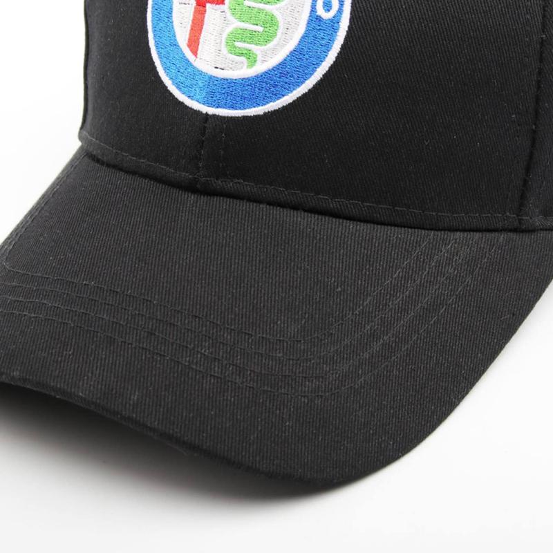 Car Sticker For Alfa Romeo 159 147 Embroidered Sun Hat Outdoor Sports Hip Hop Hat Baseball Caps Casual Car Stickers For Alfa Rom XE0