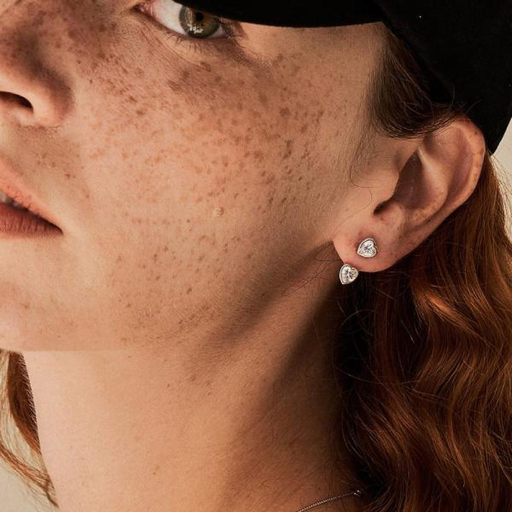 [Ost] Two-Way Double Heart Ear Jacket Ote122919Qww