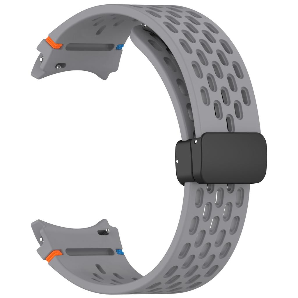 20mm Straps for Samsung Galaxy Watch 7 5 Pro 6 5 4 Magnetic Buckle Silicone Band Correa Galaxy Watch 6 Classic No Gaps Bracelet