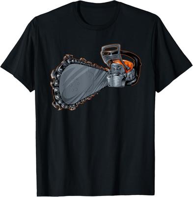 Arborist Chainsaw Lumberjack Funny Logger Tree Cutter Gift Unisex T-Shirt Mens Womens Tees Top