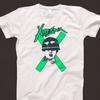 Röntgenbrillen T-Shirt 532 Retro Weiß Vintage Bequem Unisex Stilvoll Dehnbar Weich Vielseitig Designer Kleidung