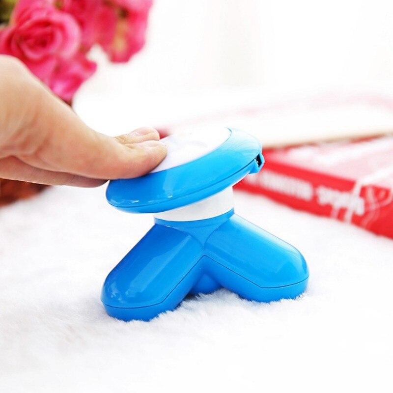 Multifunktionaler Ganzkörpervibrations-Mini-Mini-Massagegerät Haushalt USB-Aufladung Elektrisches Dreieck Halsmassage