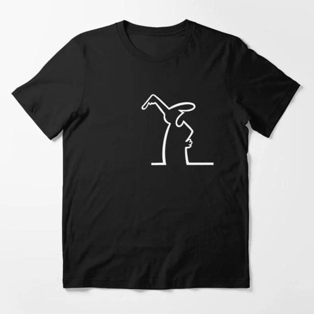 Happy Fashion T-Shirts La Linea Die Linie Osvaldo Cavandoli TV Unisex WoUnisex Stil Streetwear T-Shirt Rundhals Lässige Oberteile Camisetas