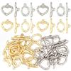 5Sets Copper OT Clasps Metal Ring Toggle Clasps Buckle Connectors For Jewelry Making DIY Handmade Necklace Bracelets Accessories