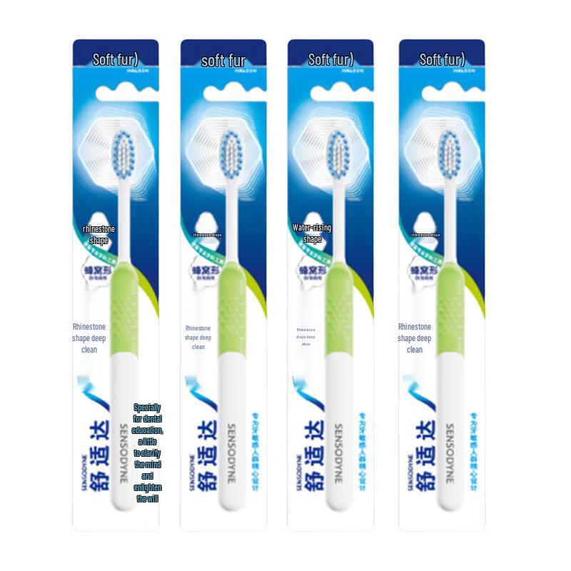 Sensodyne Diamond Deep Clean Soft Toothbrushes (4-Pack)
